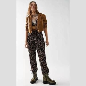 Free People Samara Jumpsuit Printed Sleeveless Indigo